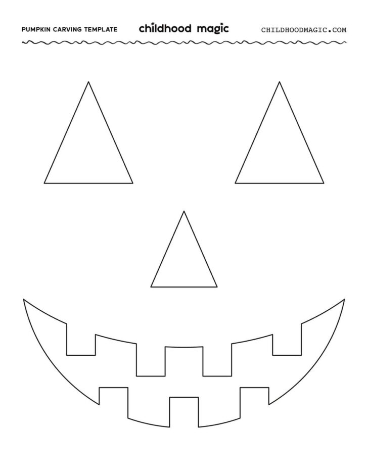 Pumpkin Carving Patterns Faces Printable