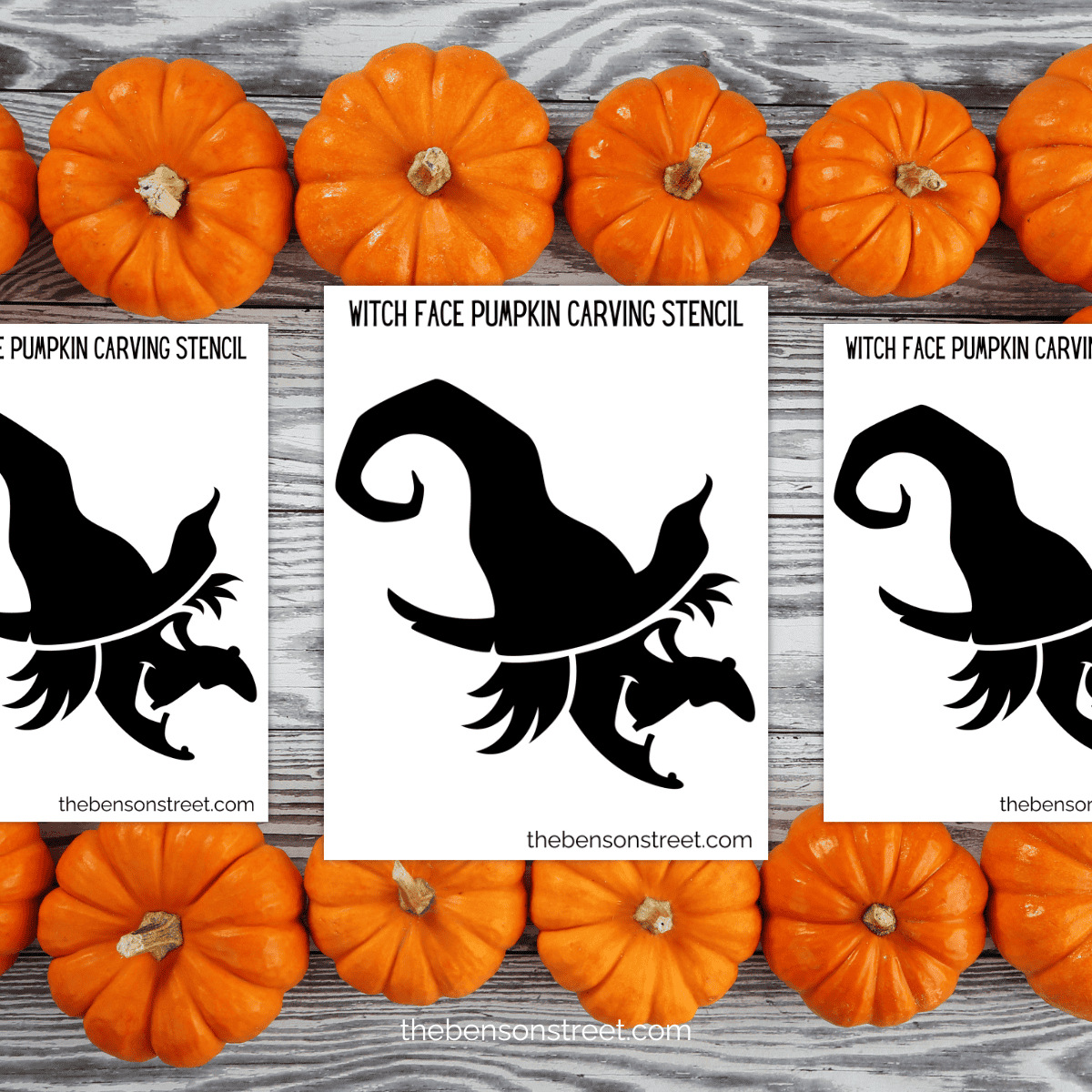 Free Printable Witch Pumpkin Stencil For Halloween Carving - The intended for Pumpkin Stencils Printable Witch