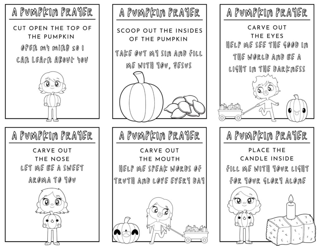 Free Pumpkin Prayer Activities | Healing Home pertaining to Pumpkin Christian Story Free Printable