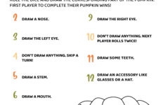 Free Pumpkin Printables – Fun Activities For Kids - Kim Schob with regard to Roll a Pumpkin Game Printable