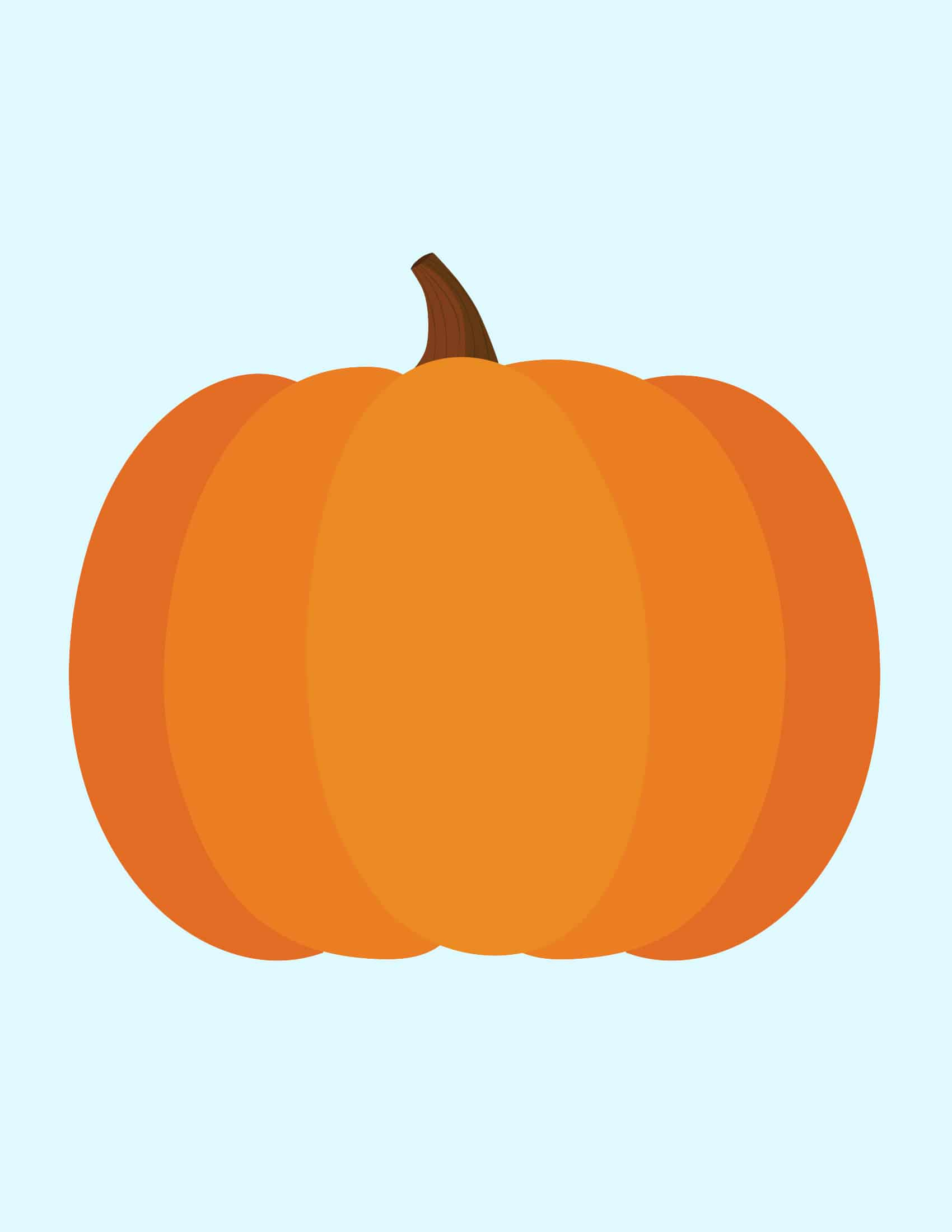 Free Pumpkin Printables with regard to Large Pumpkin Printable Free