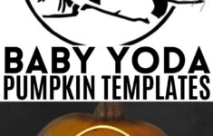 Free Pumpkin Stencil Printables! within Printable Mandalorian Pumpkin Stencil