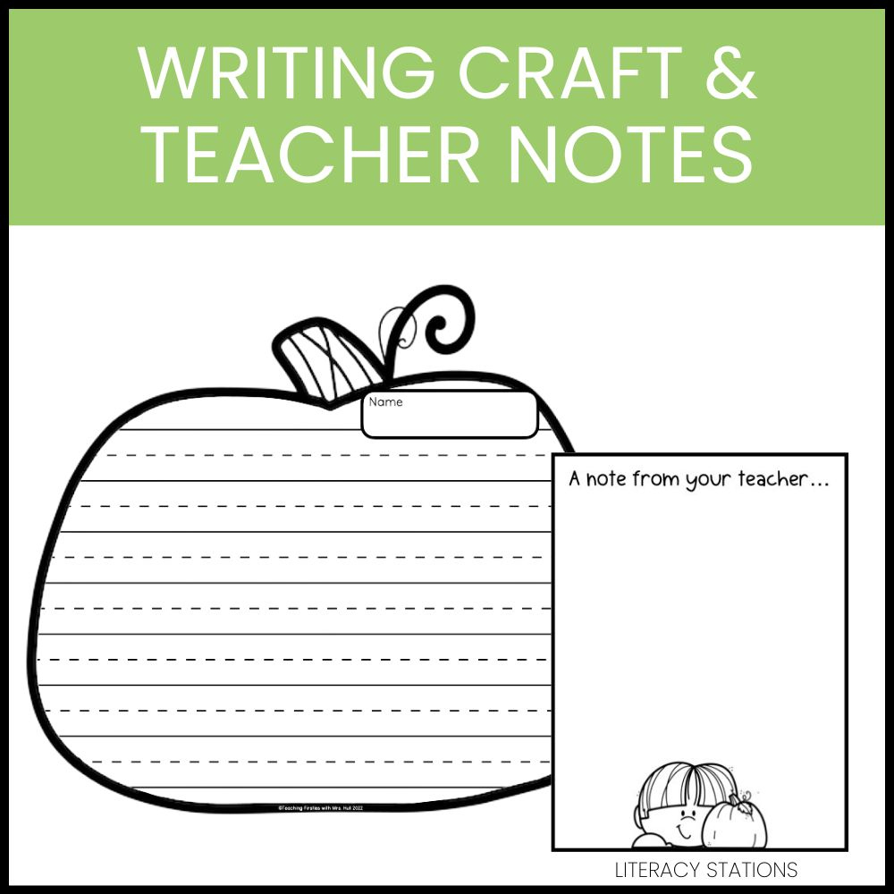 Free Pumpkin Writing Paper - Literacy Stations with regard to Pumpkin Writing Template Printable