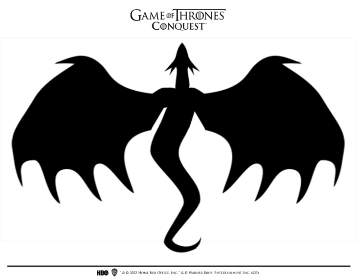 Game of Thrones Pumpkin Stencil Printable