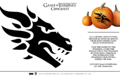 Game Of Thrones: Conquest – Pumpkin Stencils – Game Of Thrones with regard to Game Of Thrones Pumpkin Stencil Printable