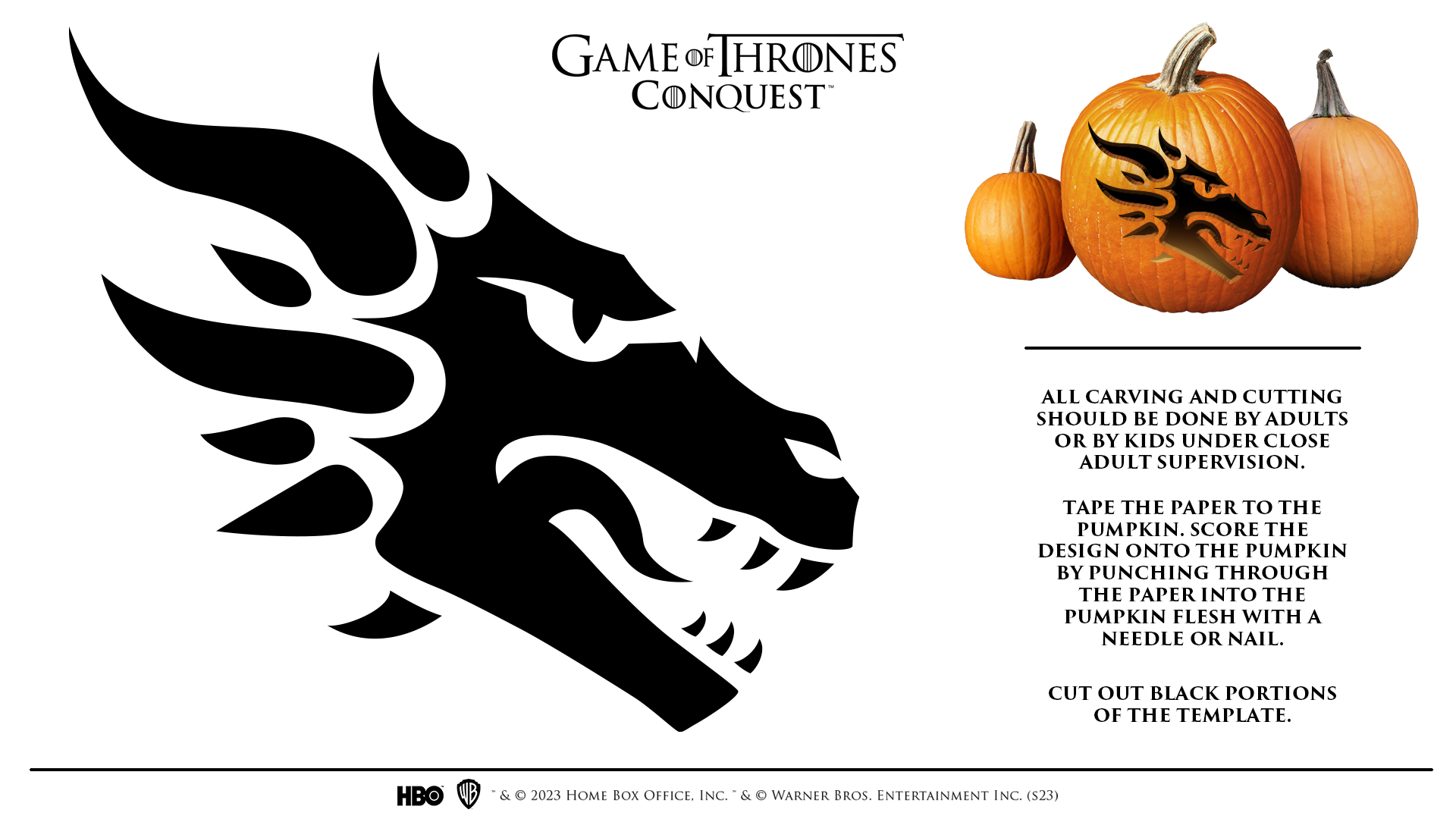 Game Of Thrones: Conquest – Pumpkin Stencils – Game Of Thrones with regard to Game Of Thrones Pumpkin Stencil Printable