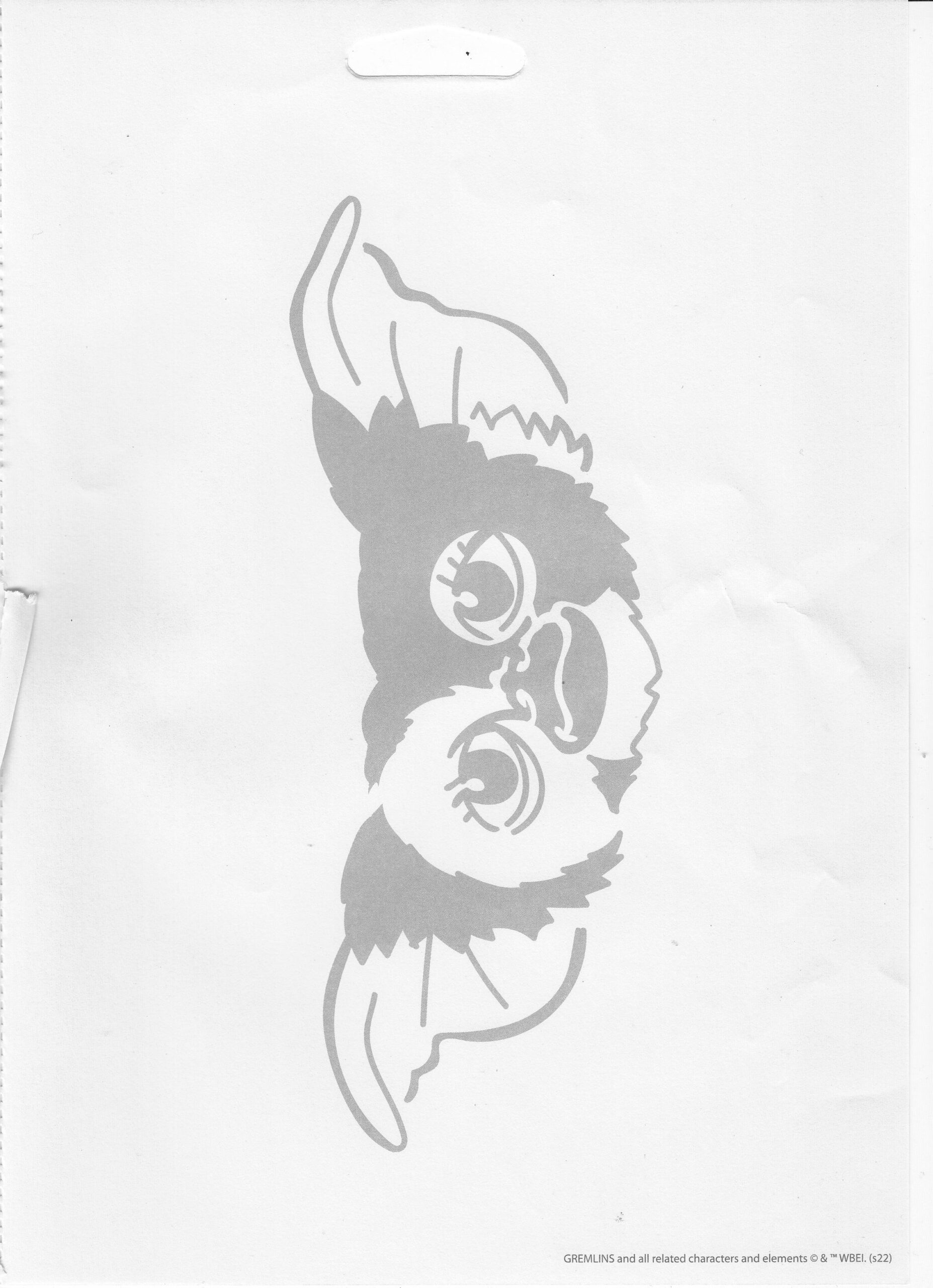Gremlins: Gizmo (Free Pumpkin Stencil - Pumpkin Pattern - Pumpkin with regard to Printable Gizmo Pumpkin Stencil