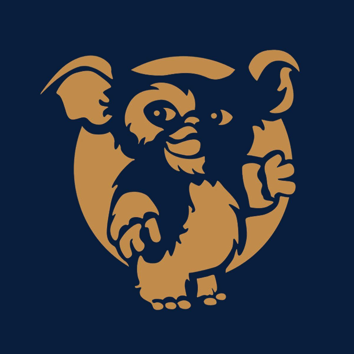 Gremlins Silhouette for Printable Gizmo Pumpkin Stencil