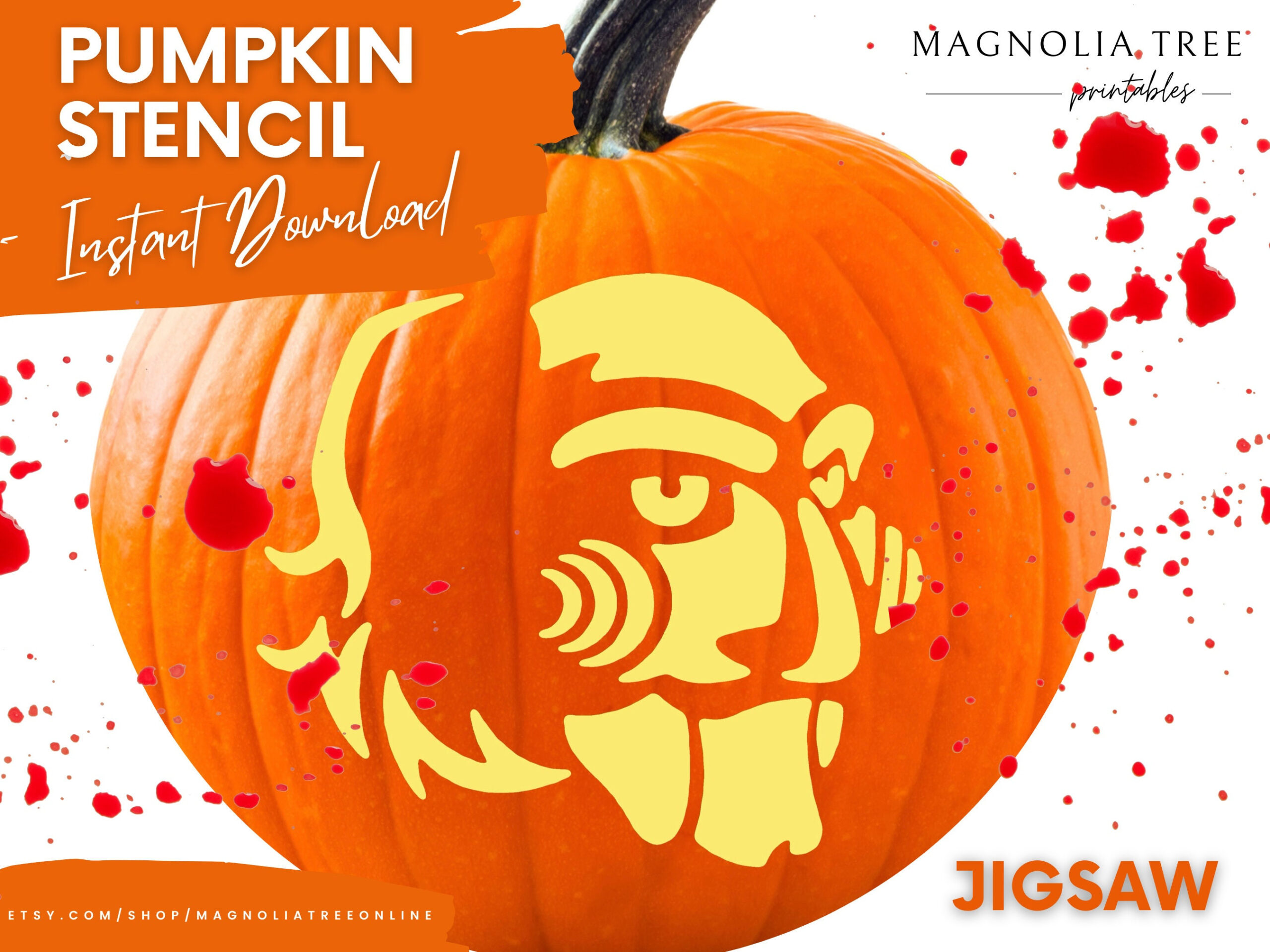 Halloween Pumpkin Carving Template | Horror Movie Jigsaw Saw pertaining to Printable Annabelle Pumpkin Stencil