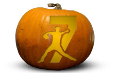Halloween Pumpkin Stencils | Seattle Mariners in Printable Baseball Pumpkin Stencil