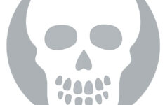 Halloween Skull Stencil - Free Pumpkin Carving Stencil/Pattern throughout Free Skull Pumpkin Stencil Printable