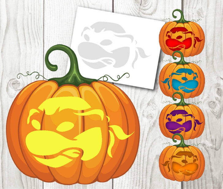 Naruto Pumpkin Stencil Printable