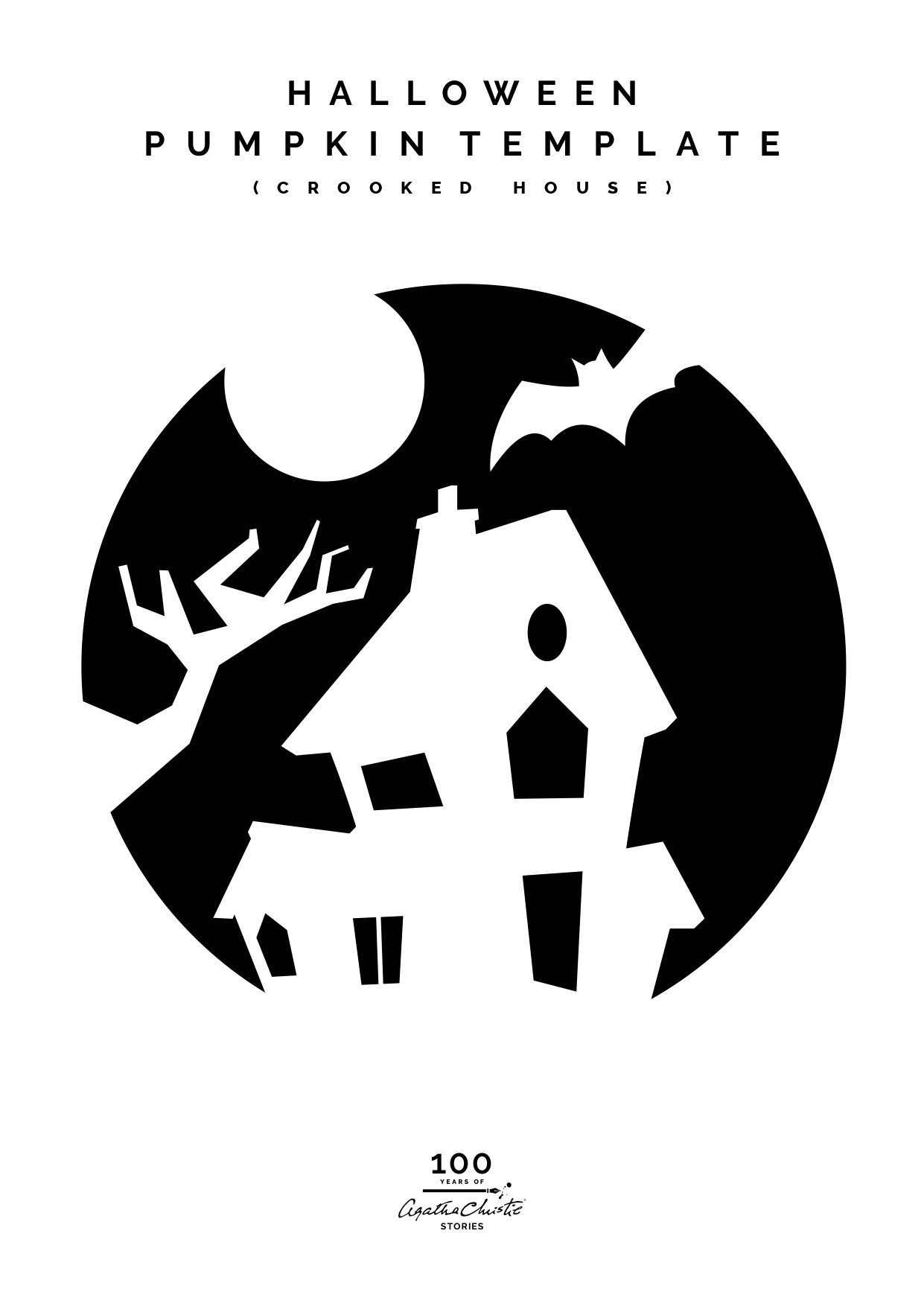 Haunted House (Free Pumpkin Stencil - Pumpkin Pattern - Pumpkin inside Printable Haunted House Pumpkin Carving