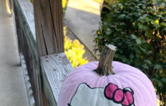 Hello Kitty Pumpkin Painting pertaining to Zombie Hello Kitty Pumpkin Painting