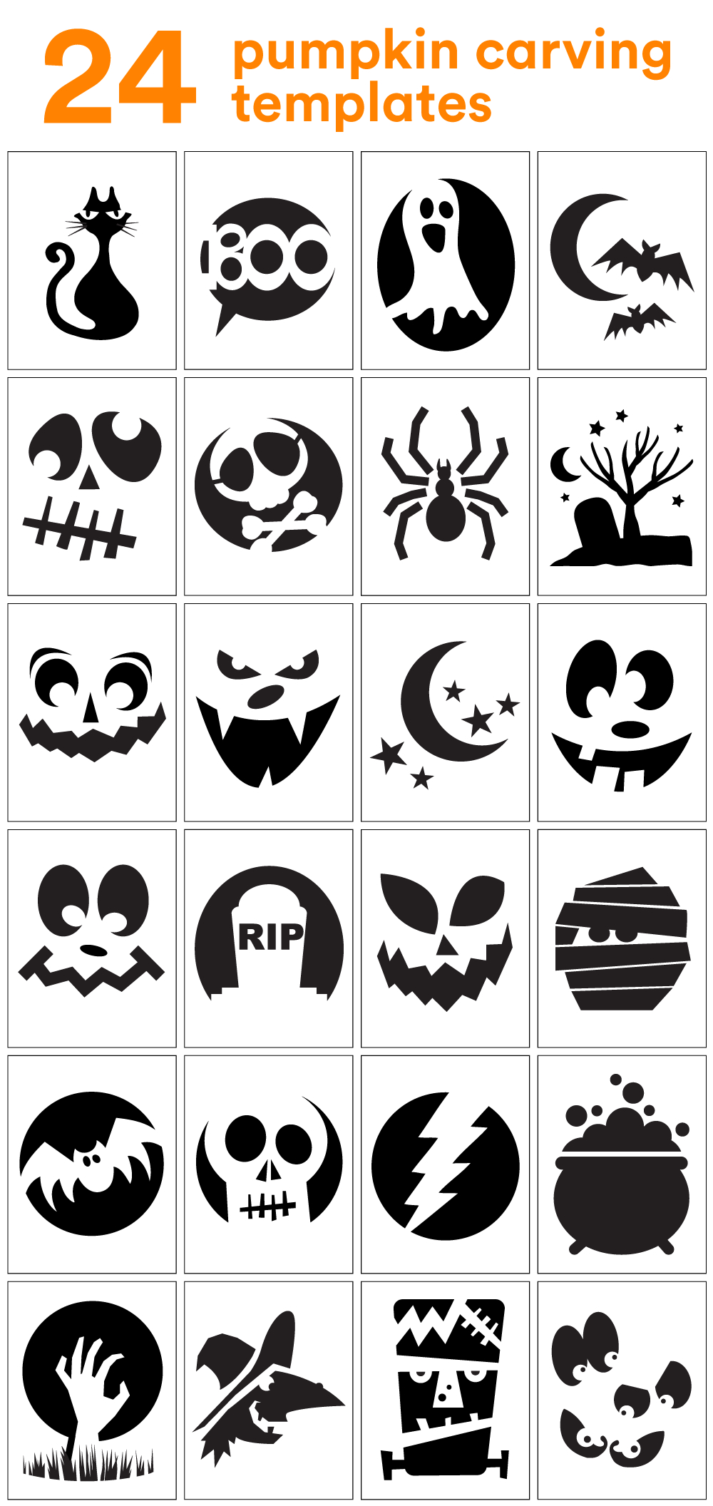 How To Carve The Coolest Pumpkin On The Block (Carving Stencils throughout Pumpkin Carving Stencils Free Printable Easy