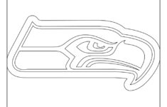 How To Draw The Seattle Seahawks Logo [Nfl Team] intended for Printable Seahawks Pumpkin Stencil