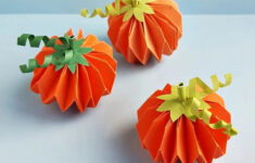 How To Make Origami Pumpkin for Origami Pumpkin Instructions Printable