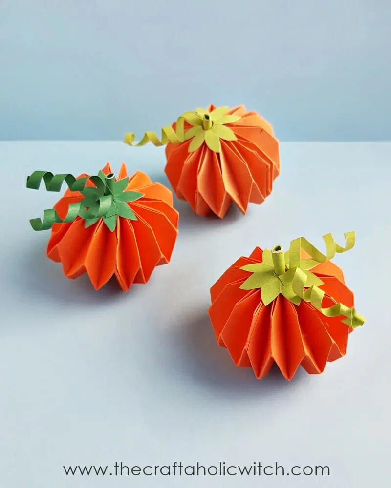 How To Make Origami Pumpkin for Origami Pumpkin Instructions Printable