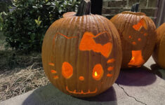 I Carved A Hello Kitty Pumpkin : R/Hellokitty pertaining to Jack O Lantern Printable Hello Kitty Pumpkin Stencil