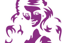 I Just Posted A Few Barbie Pumpkin Stencils Over A R within Barbie Pumpkin Stencil Printable