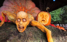 Inside Ray Villafane'S Apocalyptic Zombie Carving - Plant Talk regarding Scary Zombie Pumpkin Carving