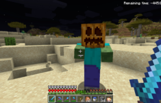 Is It Just Me? Or Is It Halloween And Mobs Have A Higher Chance Of within Pumpkin Head Zombie Minecraft