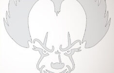It: Pennywise (Free Pumpkin Stencil - Pumpkin Pattern - Pumpkin for Free Pennywise Pumpkin Stencil Printable