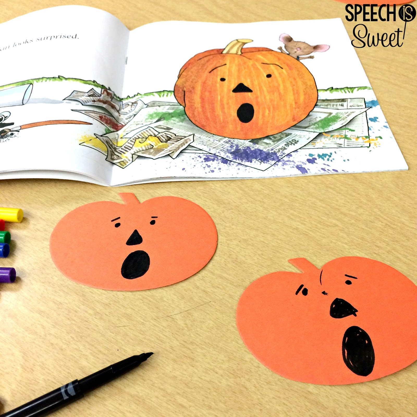 It&amp;#039;S Pumpkin Day, Mouse! (Ideas And A Craft) - Speech Is Sweet with regard to It&amp;amp;#039;s Pumpkin Day Mouse Printables
