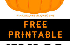 Jack-O-Lantern Face Board With Free Printable - Creating Creatives with Free Printable Pin The Nose on The Pumpkin