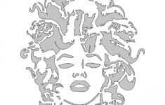 Medusa (Pumpkin Stencil - Pumpkin Pattern - Pumpkin Template intended for Printable Medusa Pumpkin Stencil