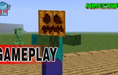 Minecraft Pumpkin Head Gameplay inside Zombie With Pumpkin Head Minecraft