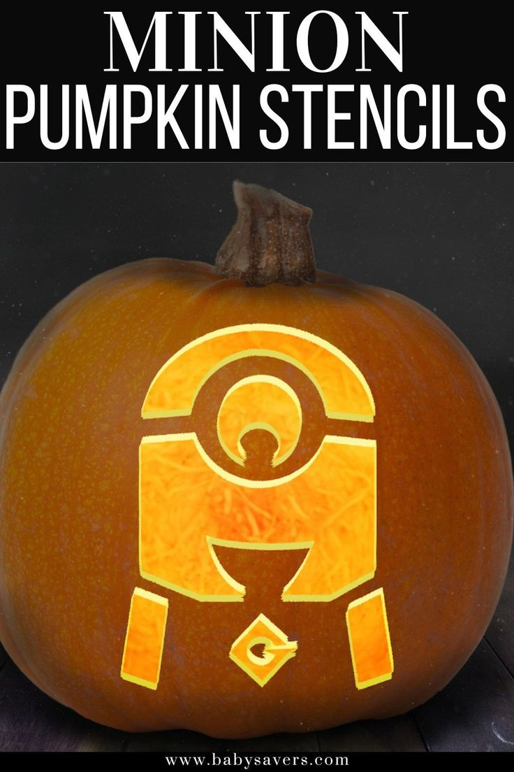 Minion Pumpkin Carving: 21 Free Printable Pumpkin Templates within Minion Pumpkin Template Printable
