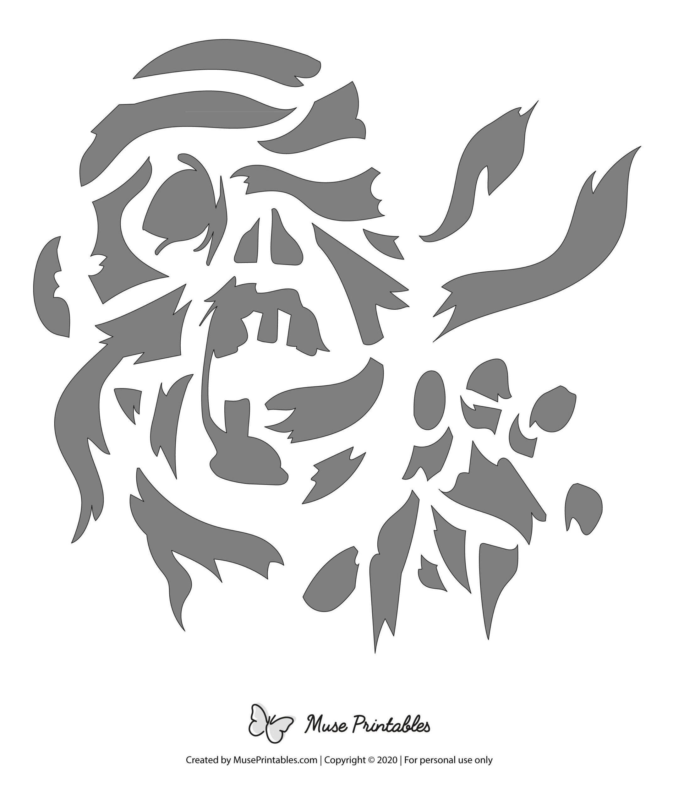 Mummy (Free Pumpkin Stencil - Pumpkin Pattern - Pumpkin Template regarding Printable Mummy Pumpkin Stencil