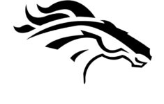 Nfl: Denver Broncos (Free Pumpkin Stencil - Pumpkin Pattern with Denver Broncos Pumpkin Stencil Printable