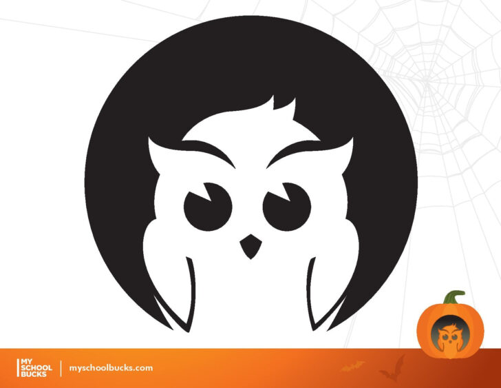 Owl Pumpkin Carving Printable