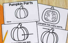 Parts Of A Pumpkin Book: Printable Book For Beginning Readers for Free Printable Pumpkin Books For Preschoolers