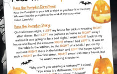 Pass The Pumpkin Game - Shop On Pinterest in Free Printable Pass The Pumpkin Game Printable