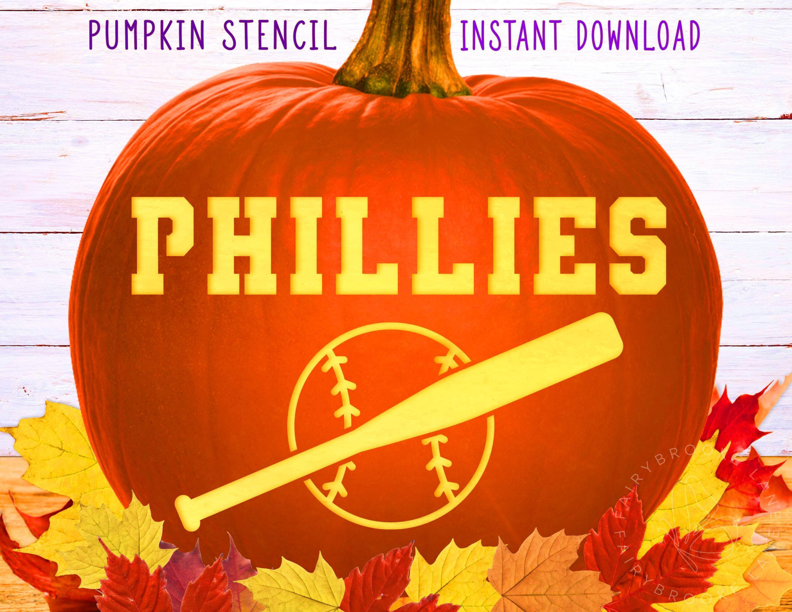 Phillies Baseball Pumpkin Stencil, Baseball Player Pumpkin Stencil with regard to Phillies Pumpkin Stencil Printable