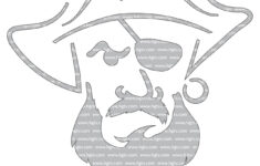 Pirate (Pumpkin Stencil - Pumpkin Pattern - Pumpkin Template intended for Printable Pirate Pumpkin Stencil