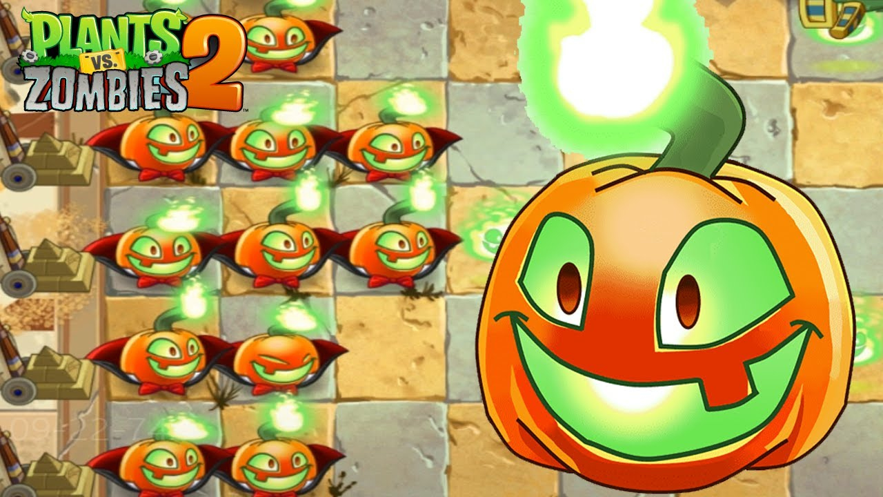 Plants Vs Zombies 2 - Pvz 2 Max Level Plant Pumpkin Witch Vs Zombies Part 3 for Plants Versus Zombies Pumpkin