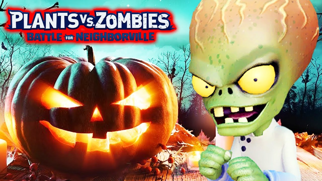 Plants Vs Zombies Battle For Neighborville The Halloween Update! in Plants Vs Zombies White Pumpkin