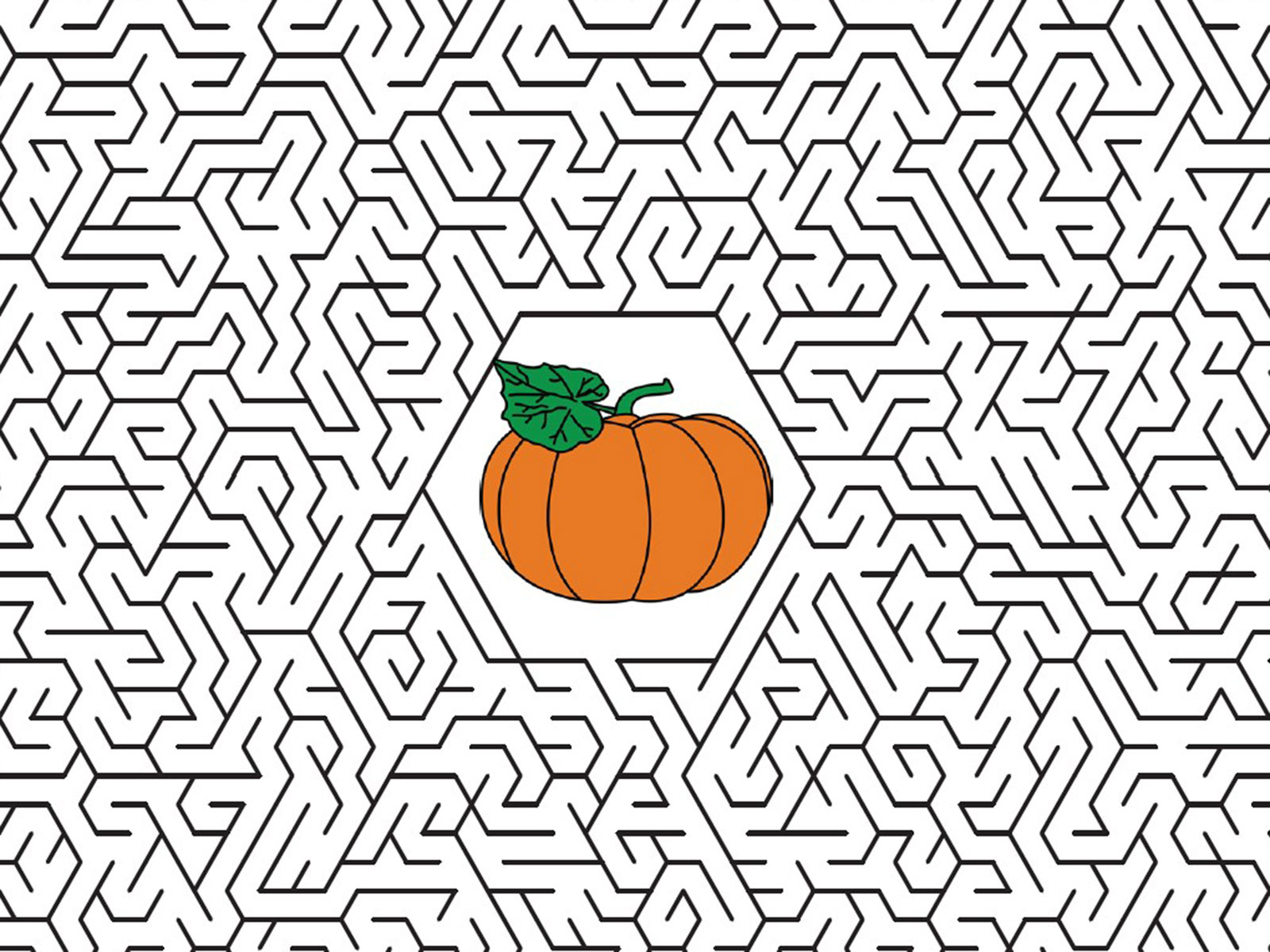 Printable Halloween Maze - Marias Place within Pumpkin Maze Printable Free