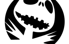 Printable Jack Skellington Pumpkin intended for Nightmare Before Christmas Printable Pumpkin Stencil