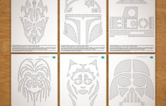 Printable Pumpkin Carving Pattern: Star Wars - Etsy Canada for R2D2 Pumpkin Stencil Printable