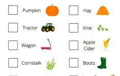 Printable Pumpkin Patch Scavenger Hunt Sheet - Pumpkin Patch inside Pumpkin Scavenger Hunt Printable