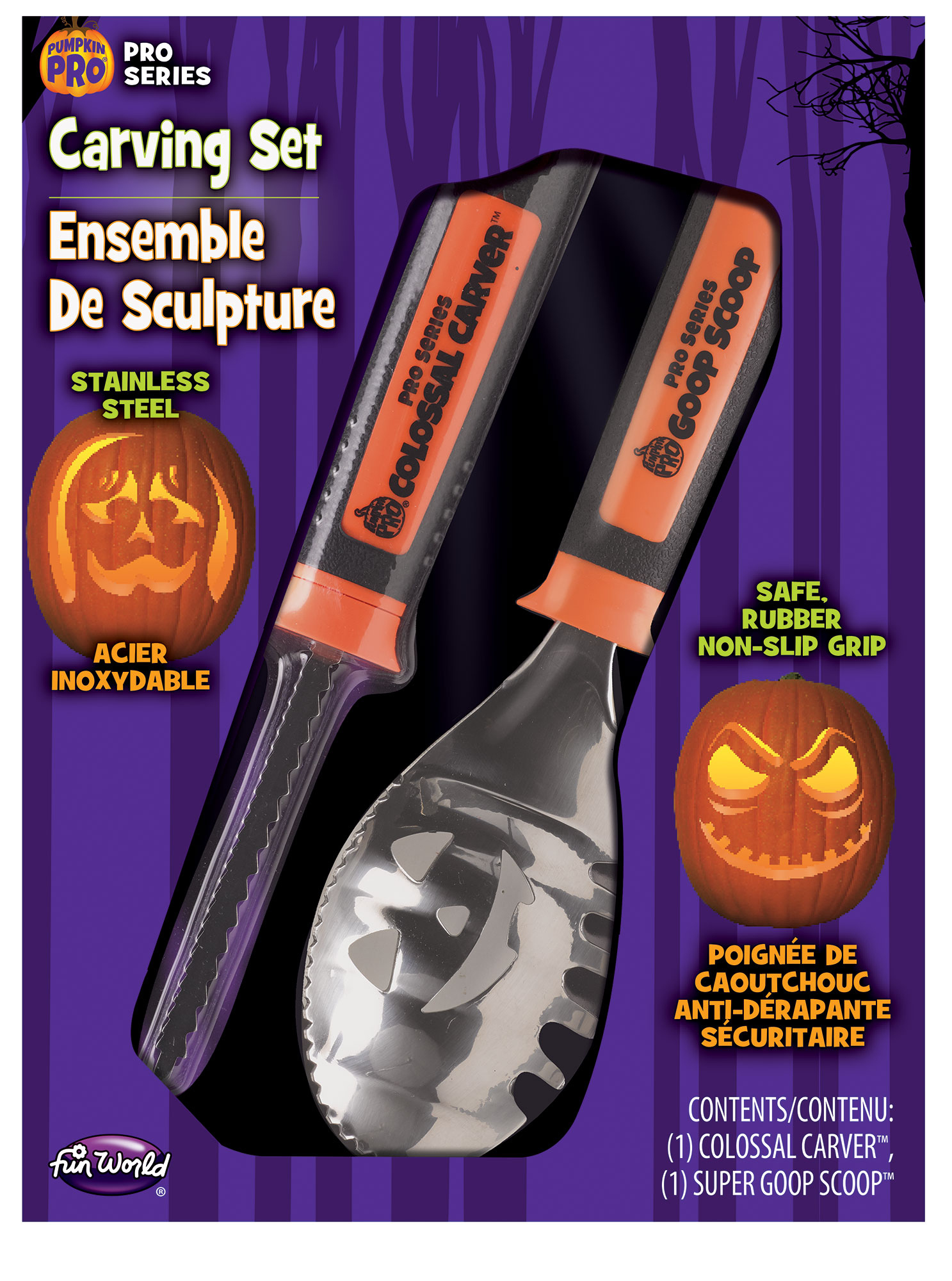 Pro Pumpkin Carving Tools Set pertaining to Zombie Pumpkin Carving Tools