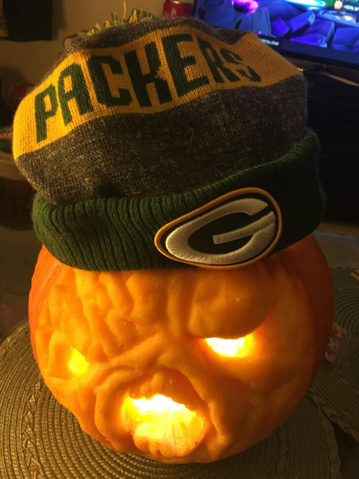 Green Bay Packers Pumpkin Stencil Printable