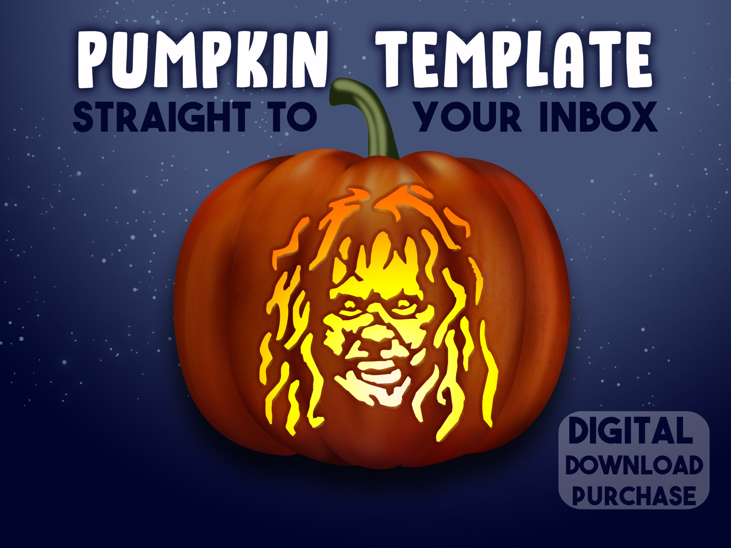 Pumpkin Carving Stencil Exorcist Horror Movie Template Halloween intended for Printable Exorcist Pumpkin Stencil