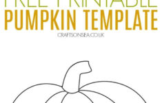 Pumpkin Craft Template (Free Printable Pdf) - Crafts On Sea with Pumpkin Craft Template Printable
