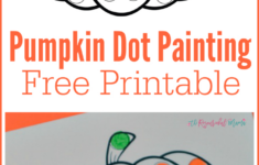 Pumpkin Do A Dot Worksheet - The Resourceful Mama regarding Pumpkin Do a Dot Free Printable